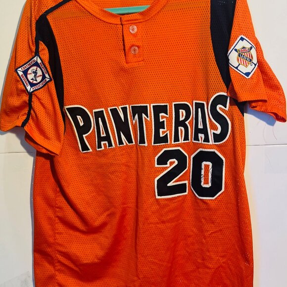 Panteras Baseball Jersey Small – Kings Sportswear AAU Puerto Rico Team Orange Me - Picture 8 of 11
